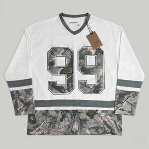 Broken Threads Men's Mesh V-Neck "99" Camo Jersey Size M